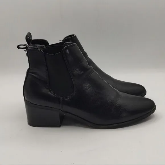 A New Day Black Chelsea Ankle Boots 8 Women's - Picture 2 of 9